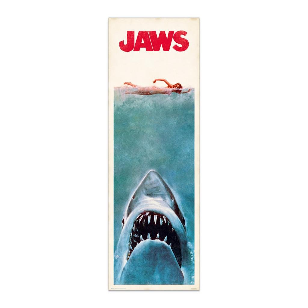 JAWS – Türposter 53x158 cm