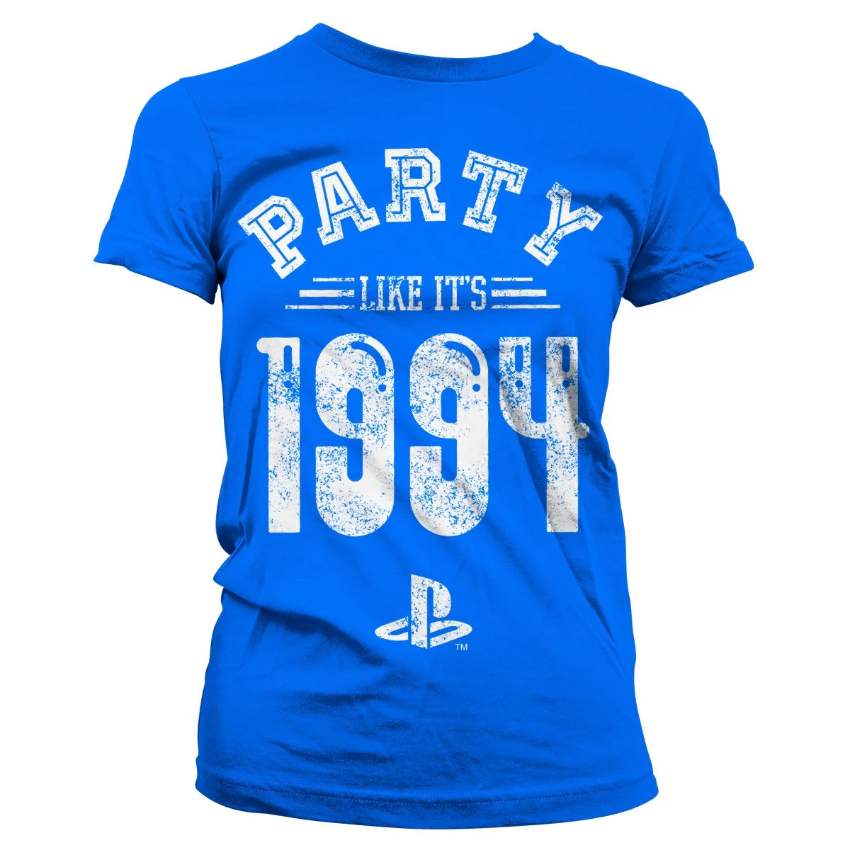PLAYSTATION - T-Shirt Party Like It's 1994 - GIRL Blue (M)