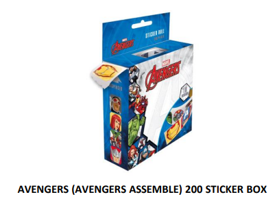 AVENGERS - Avengers Assemble - Sticker Box (200)