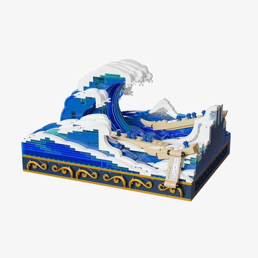 PANTASY - The Great Wave Of Kanagawa - Building block 1497 pcs