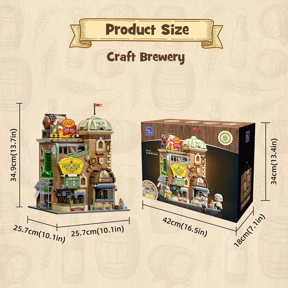 PANTASY - Craft Brewary - Building block 3252 pcs