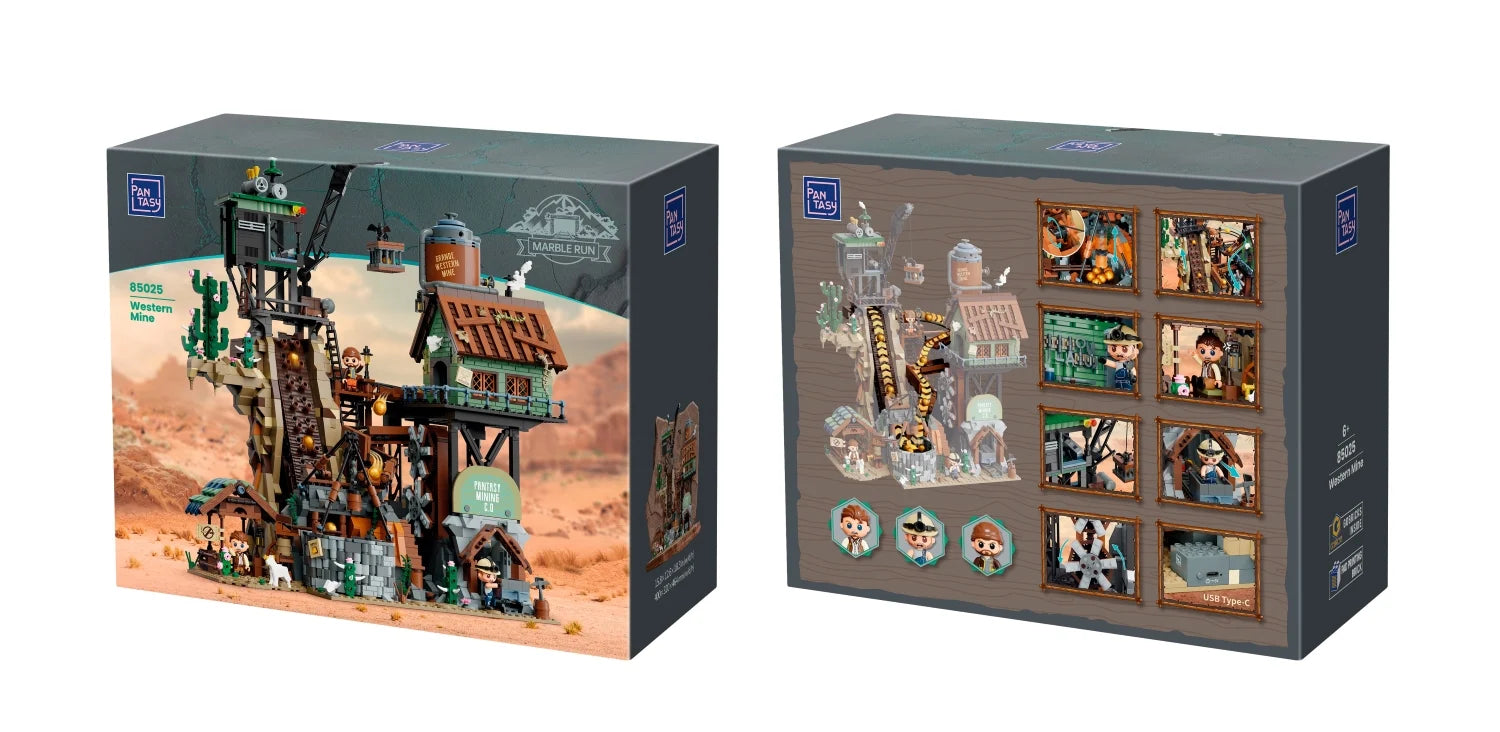 PANTASY - Western mine - Building block 2990 pcs