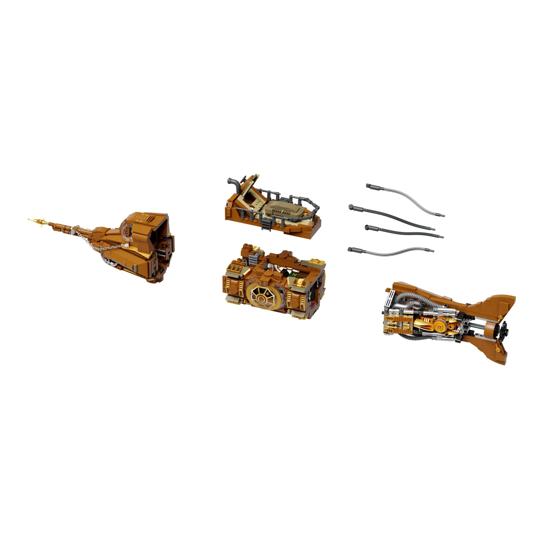 PANTASY - Steampunk the Nautilus - Building block 2552 pcs