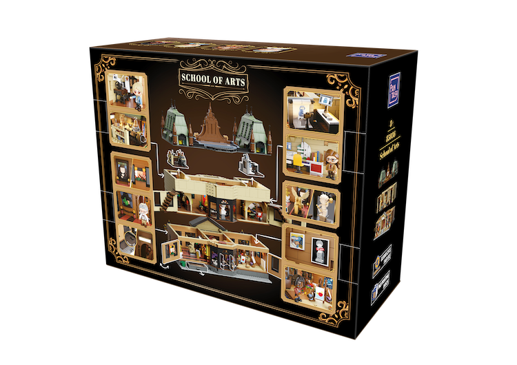 PANTASY - School of Arts - Building block 3463 pcs