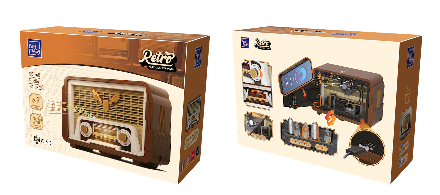 PANTASY - Radio - Building block 811 pcs