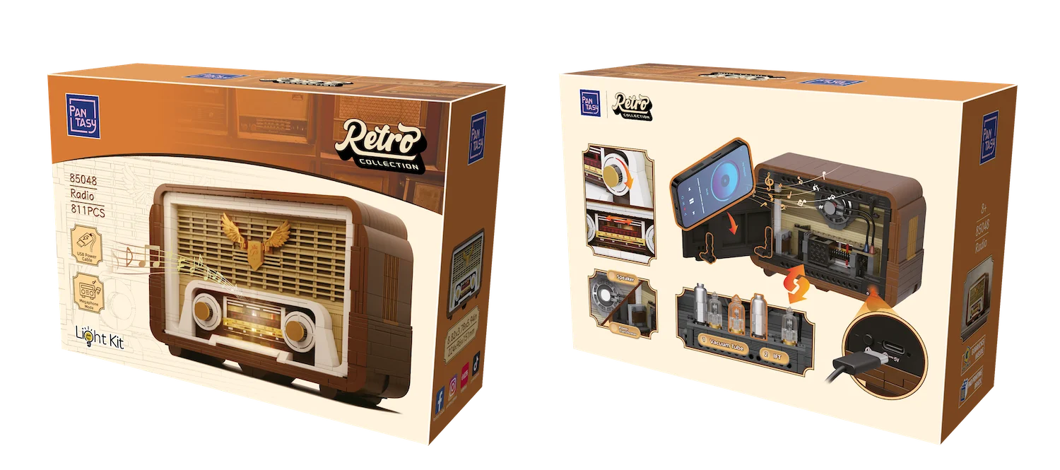 PANTASY - Radio - Building block 811 pcs