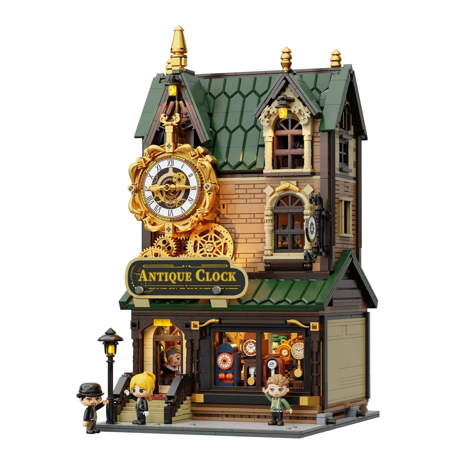 PANTASY - Antique Clock Shop - Building block 2768 pcs