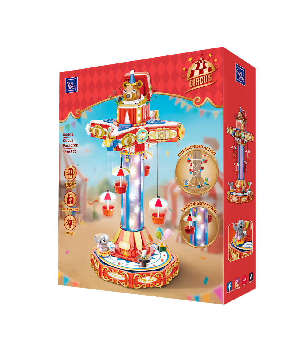 PANTASY - Circus Paradrop - Building block 1680 pcs