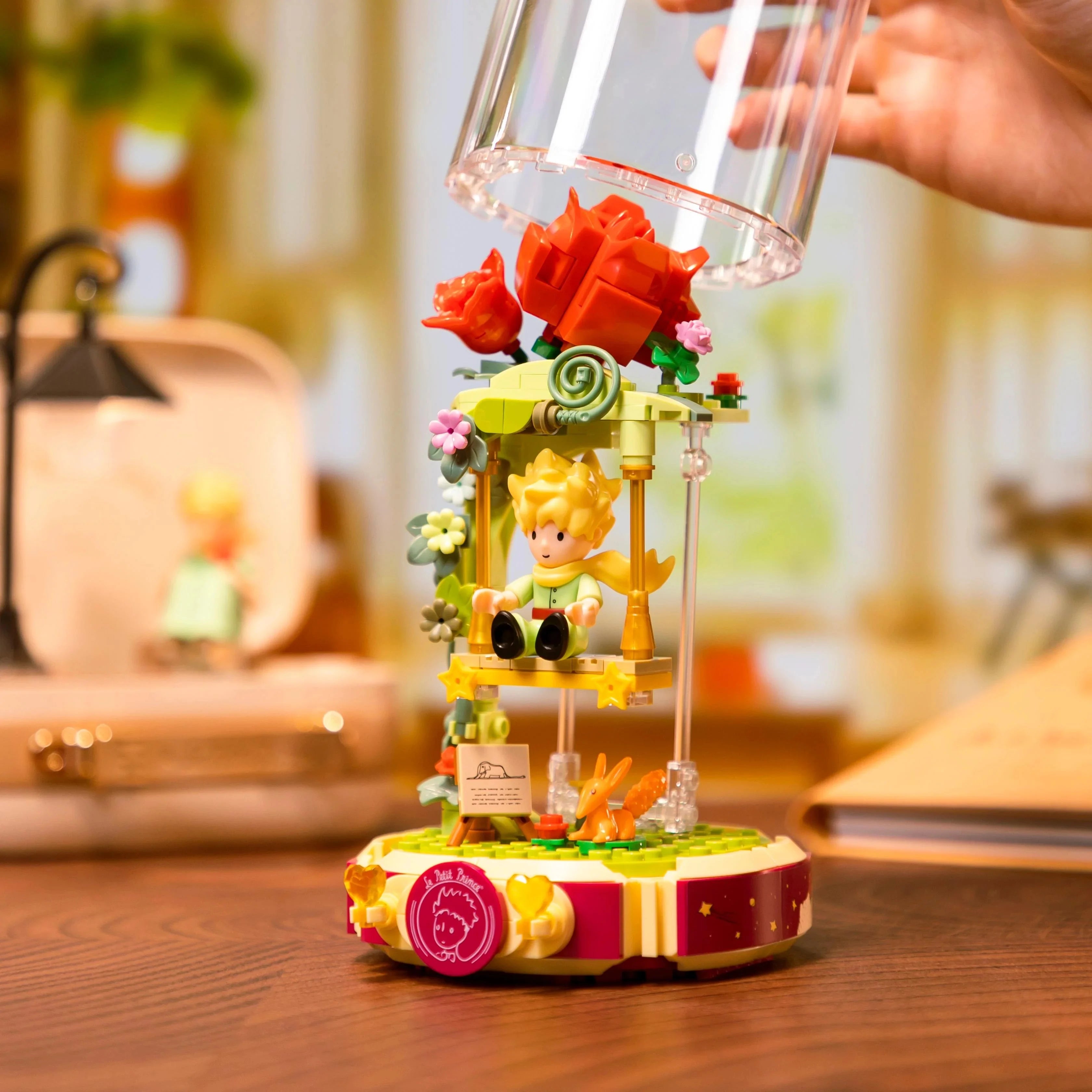 THE LITTLE PRINCE - Eternity Series - Rose Swing - Building block