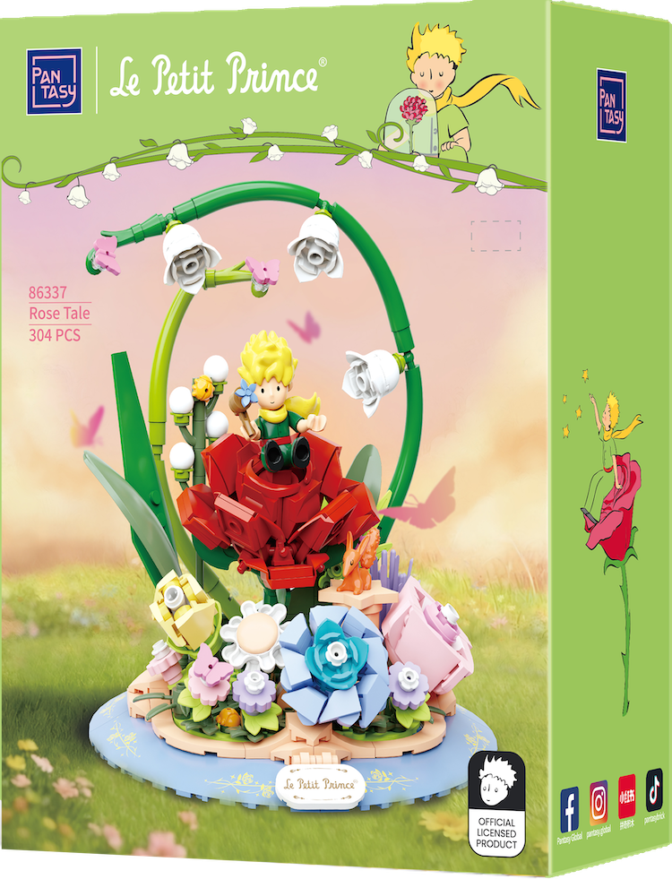 THE LITTLE PRINCE - Rose Tale - Building block 304 pcs