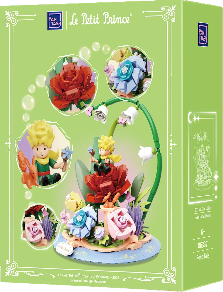 THE LITTLE PRINCE - Rose Tale - Building block 304 pcs