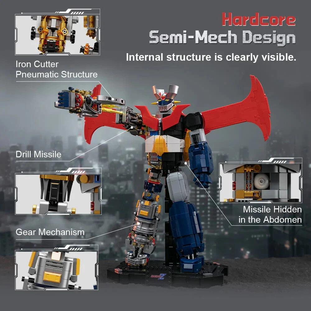 MAZINGER Z - Mechanical Mazinger Z - Building block 1901 pcs