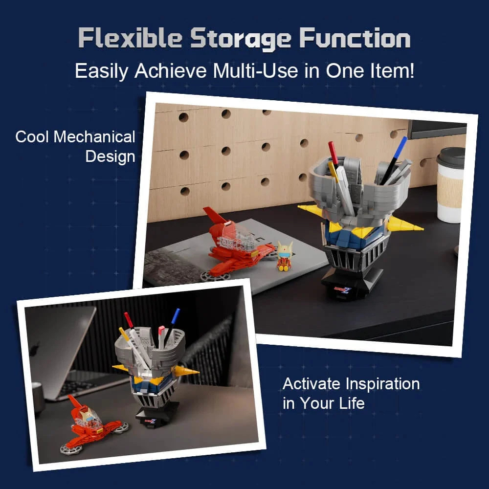 MAZINGER Z - Bust Mazinger Z - Building block 669 pcs