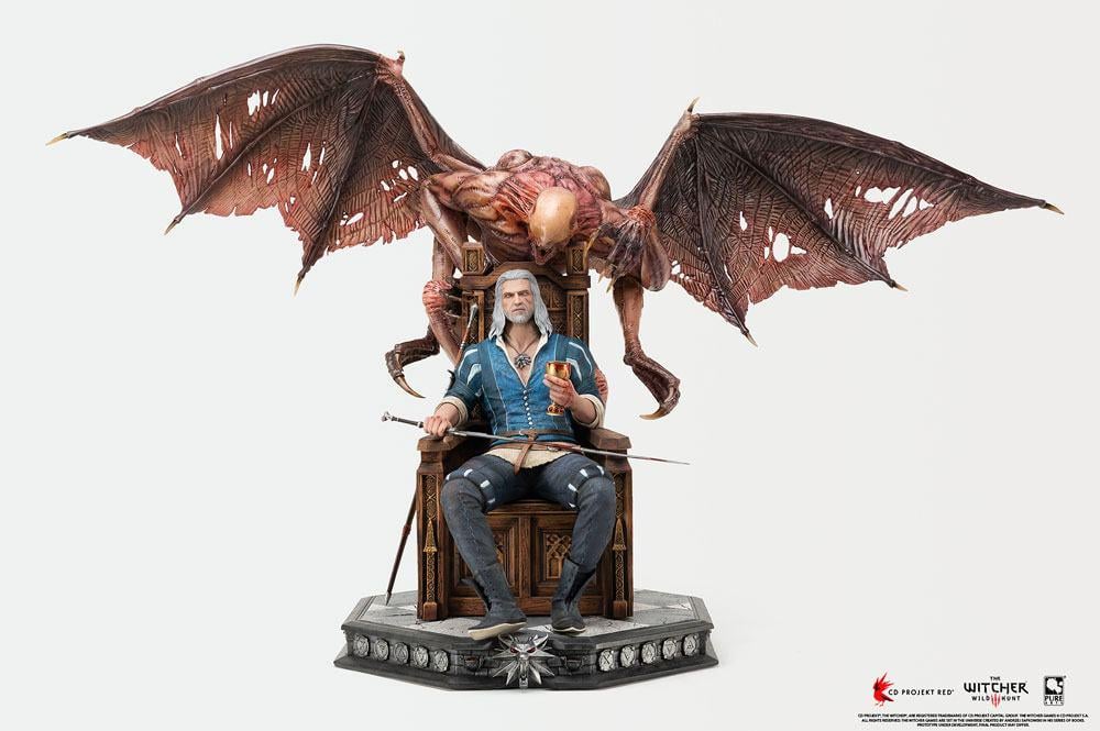 THE WITCHER 3 BLOOD AND WINE - Geralt - Statue Deluxe 1/4 - 60cm