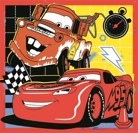 DISNEY - Cars - 3 Puzzle 48P Set