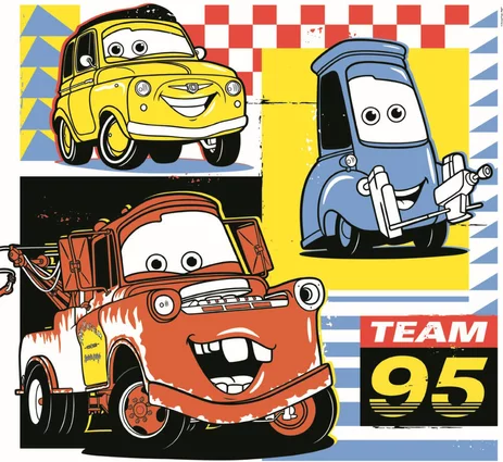 DISNEY - Cars - 3 Puzzle 48P Set