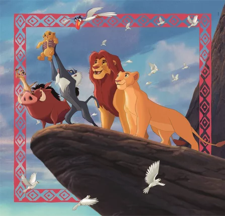 DISNEY - The Lion King - 3 Puzzle 48P Set
