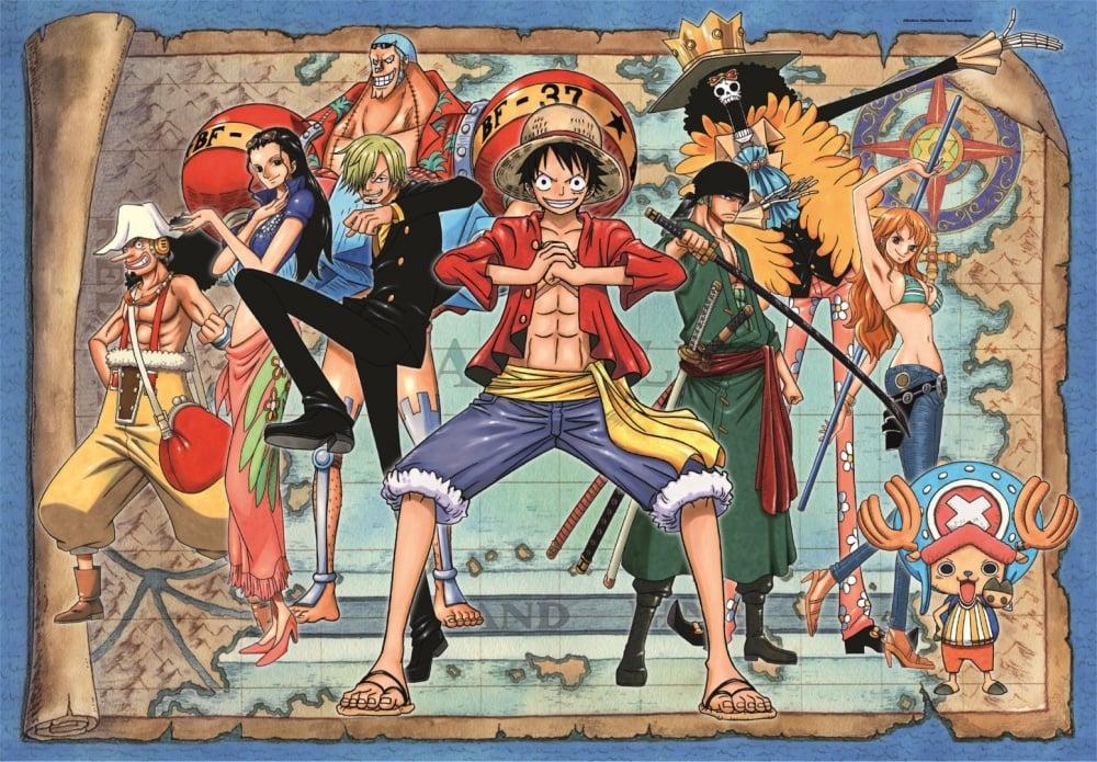 ONE PIECE - Straw Hat Crew - Cube Puzzle 500P