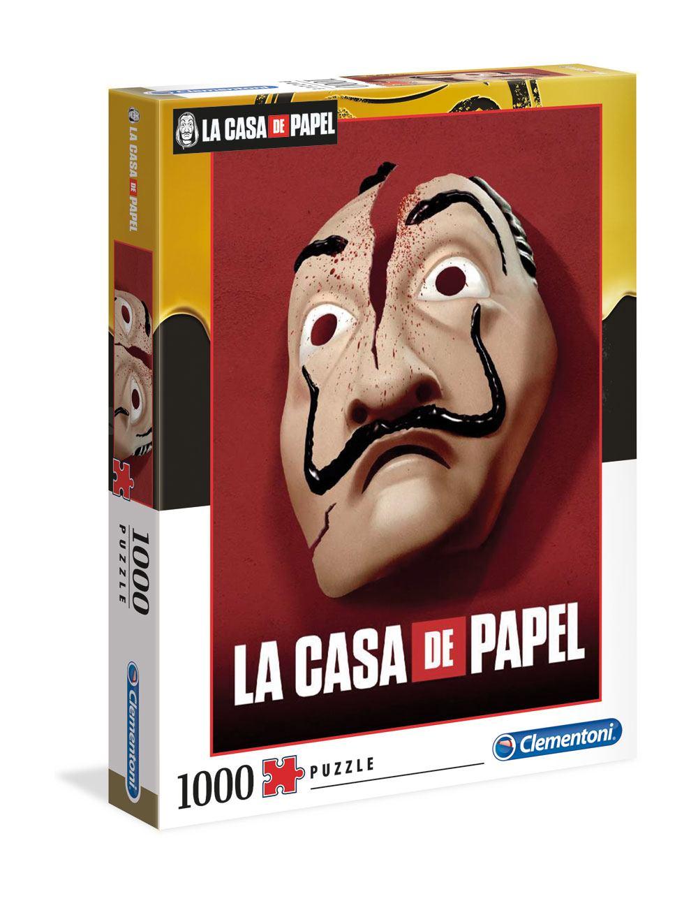 LA CASA DE PAPEL - Mask - Puzzle 1000P