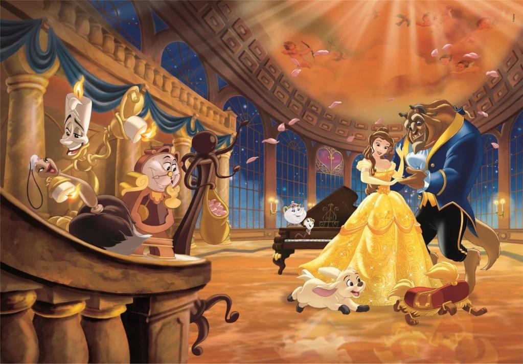 DISNEY - Beauty and the Beast - Puzzle 1000P