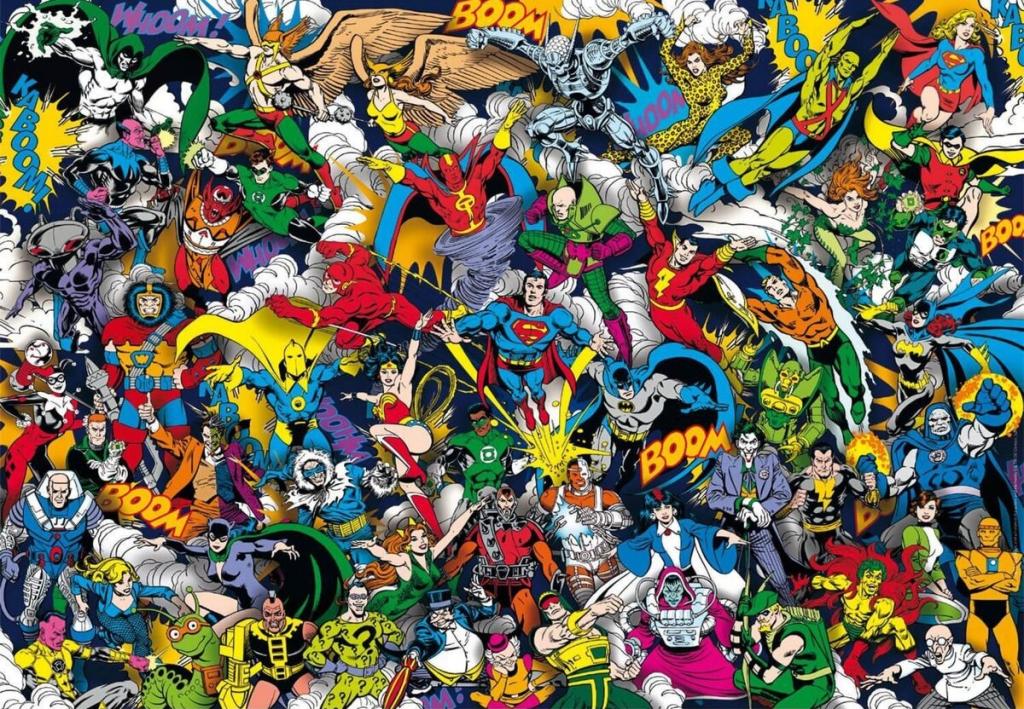 DC - Super Heroes - Puzzle 1000P