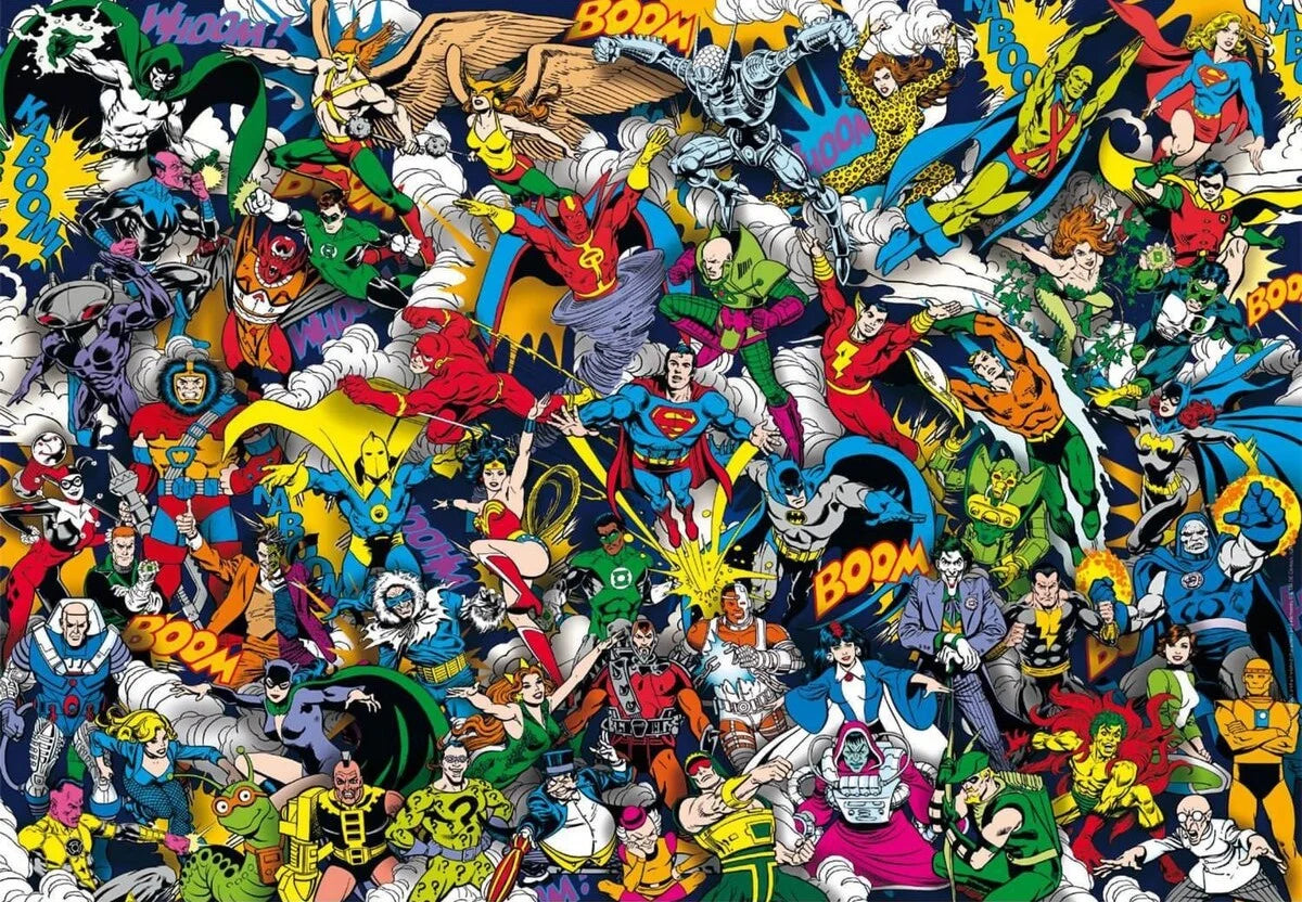 DC - Super Heroes - Puzzle 1000P
