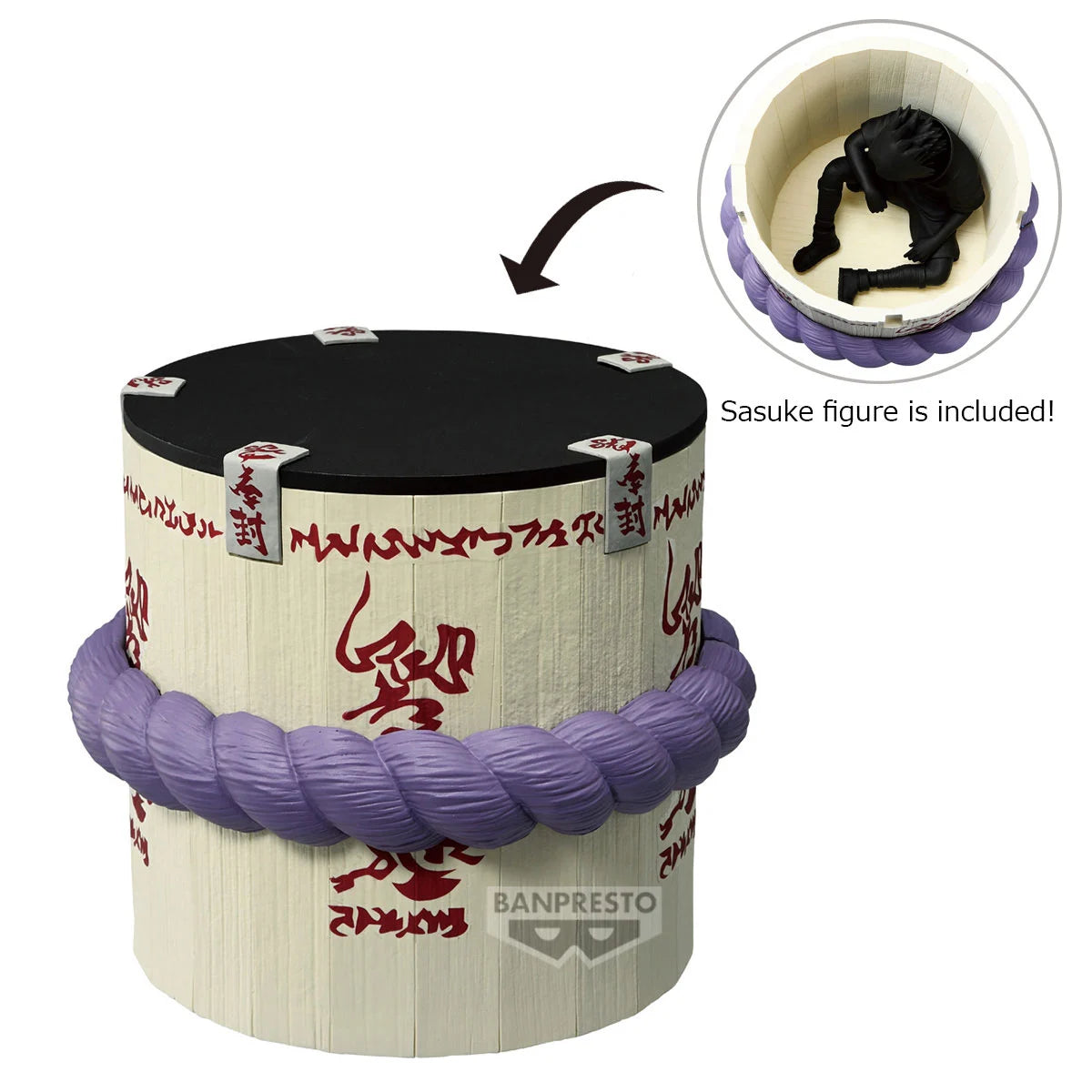 NARUTO - Sasuke's Coffin - Figure Figure Life 10cm