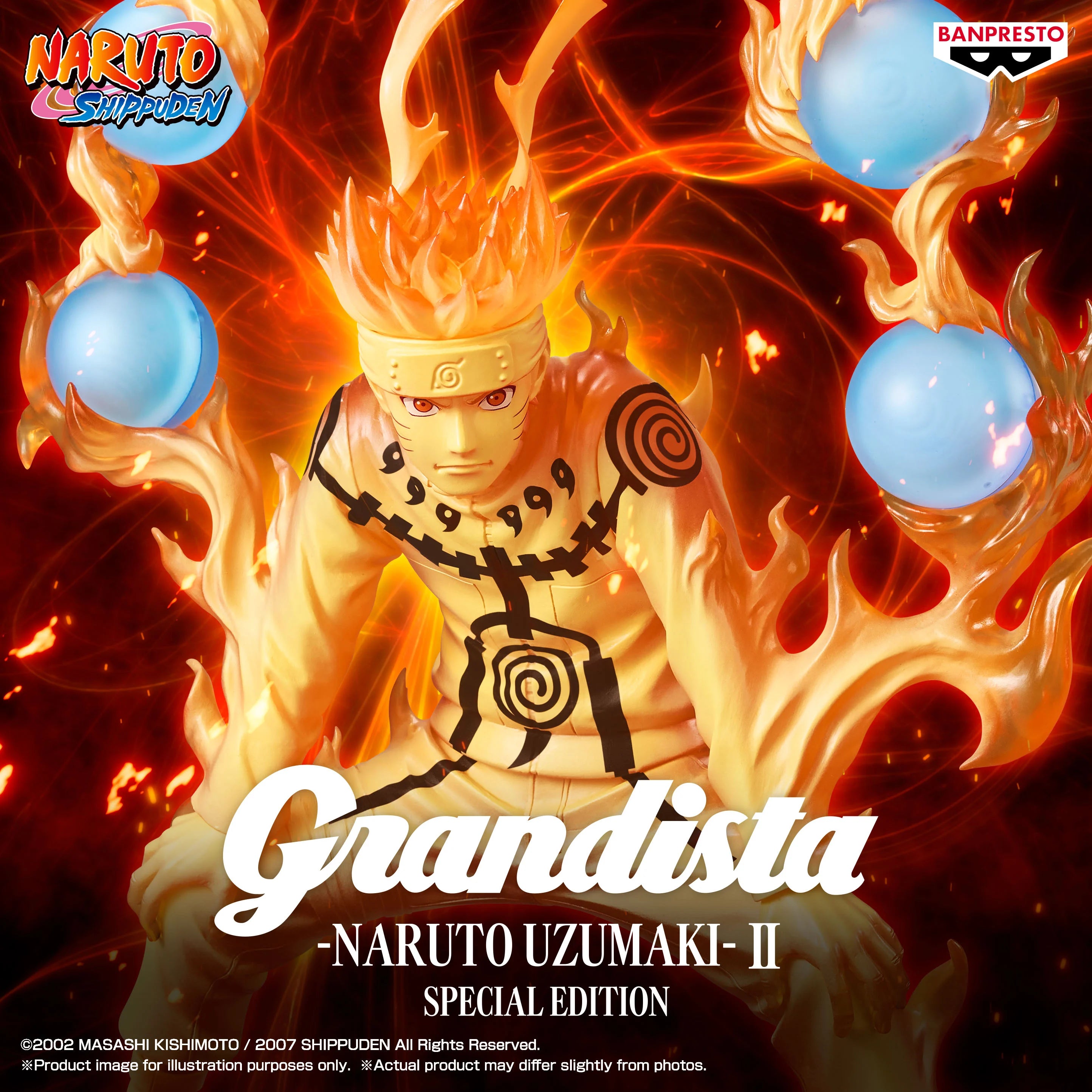 NARUTO SHIPPUDEN - Naruto Uzumaki - Grandista Figure 27cm