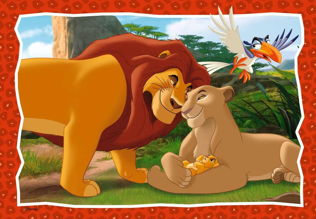 THE LION KING - The Story of life - 2 Puzzle 24P