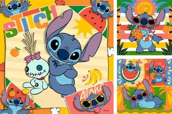 LILO & STITCH - Aloha! - 3 Puzzle 49P