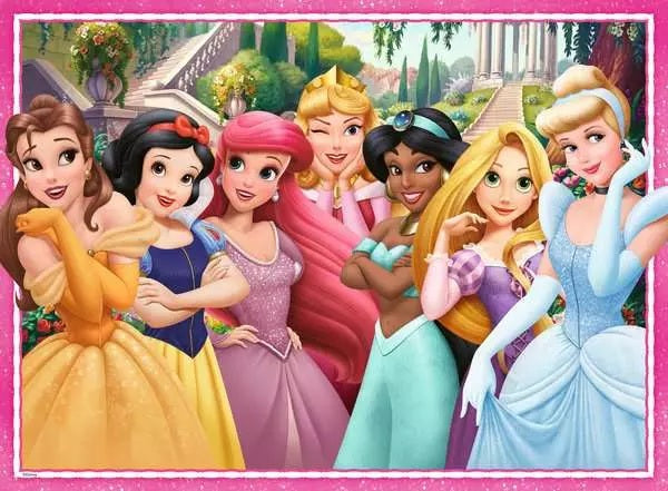 DISNEY PRINCESS - Life is a fairytale - Puzzle 100P XXL