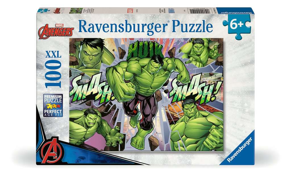 MARVEL - L'incroyable Avenger Hulk - Puzzle 100P XXL