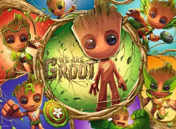 MARVEL - We are Groot - Puzzle 100P XXL