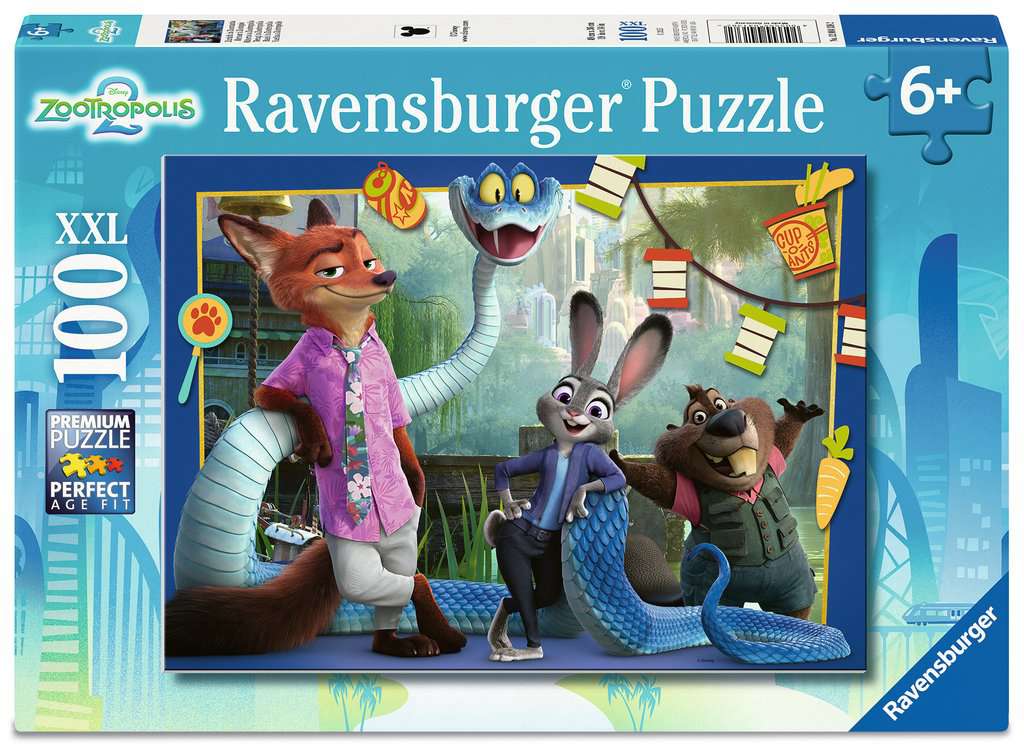 ZOOTOPIA 2 - Back to Zootopia - Puzzle 100P