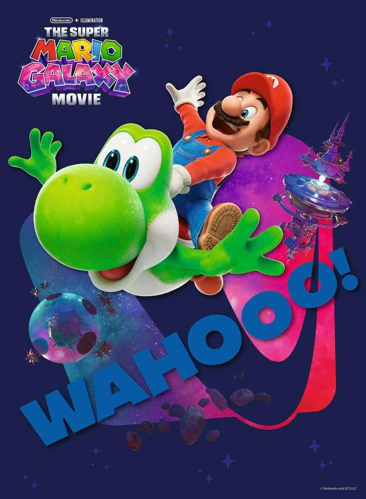 SUPER MARIO GALAXY MOVIE - The power of Super Mario - Puzzle 150P XXL