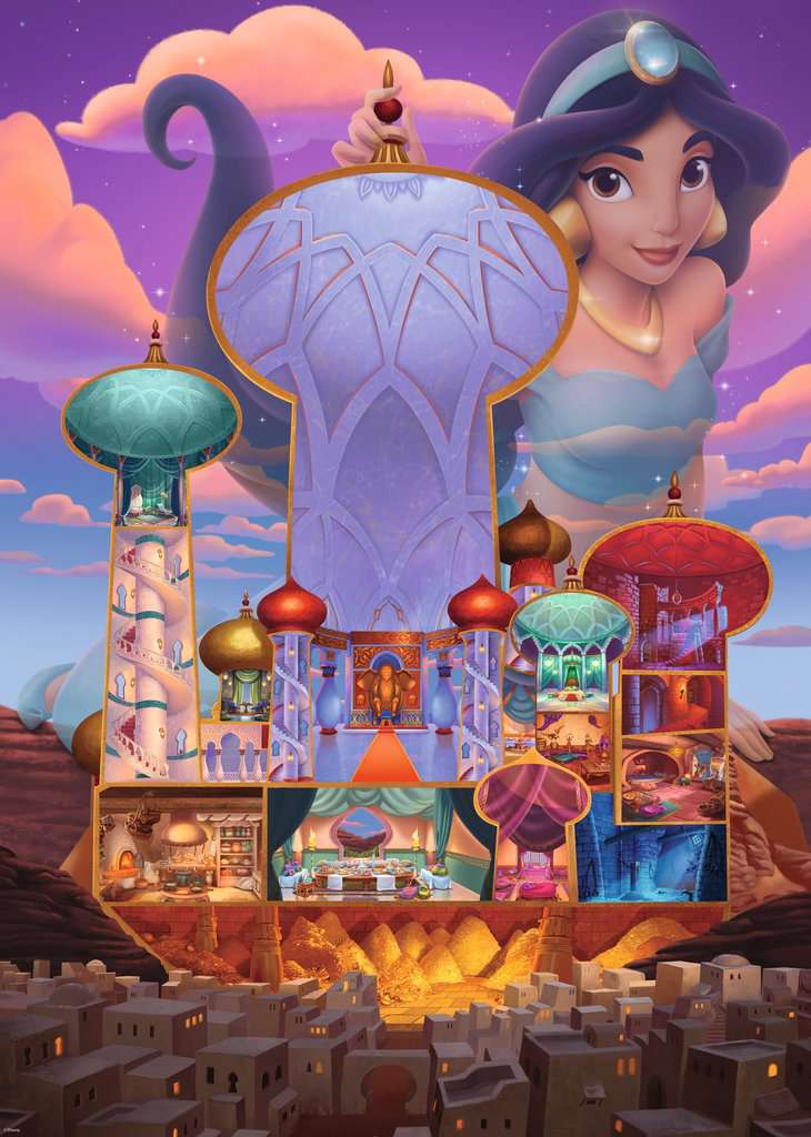 DISNEY CASTLE - Jasmine - Puzzle 1000pcs