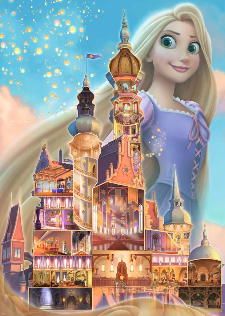 DISNEY CASTLE - Rapunzel - Puzzle 1000pcs