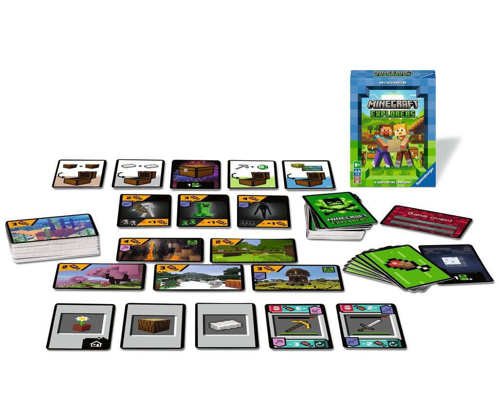 MINECRAFT - Minecraft Explorers - Cooperative card game
