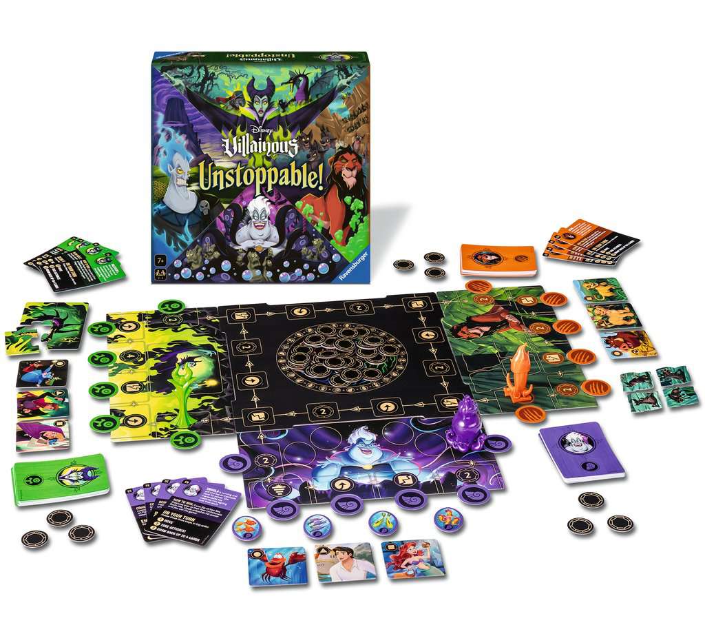 DISNEY VILLAINOUS - Unstoppable - Board game