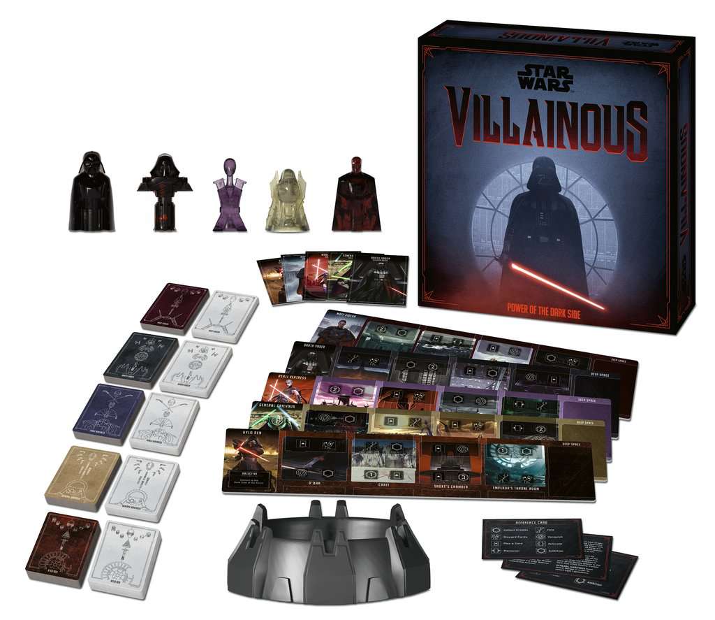 STAR WARS VILLAINOUS - Puissance du côté Obscur -Boardgame ' Fr Vers '