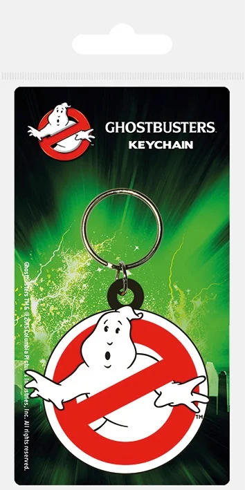 GHOSTBUSTERS – Gummi-Schlüsselanhänger – Logo