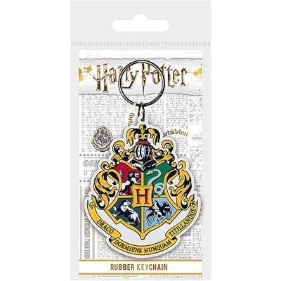 HARRY POTTER - Rubber Keychain - Hogwart's Crest