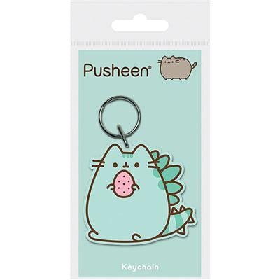 PUSHEEN - Rubber Keychain - Pusheenosaurus