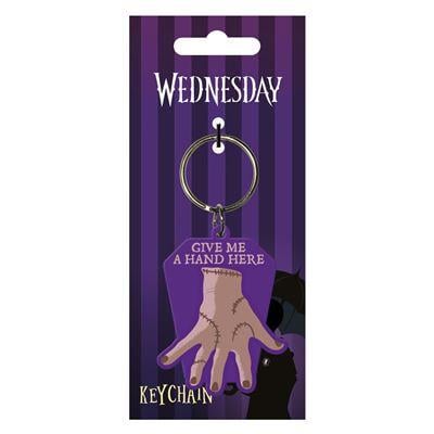 WEDNESDAY - Rubber Keychain - Give me a Hand