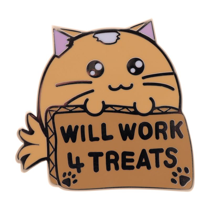 FUZZBALLS - Whisky will work 4 treats - Limited Edition Pin's
