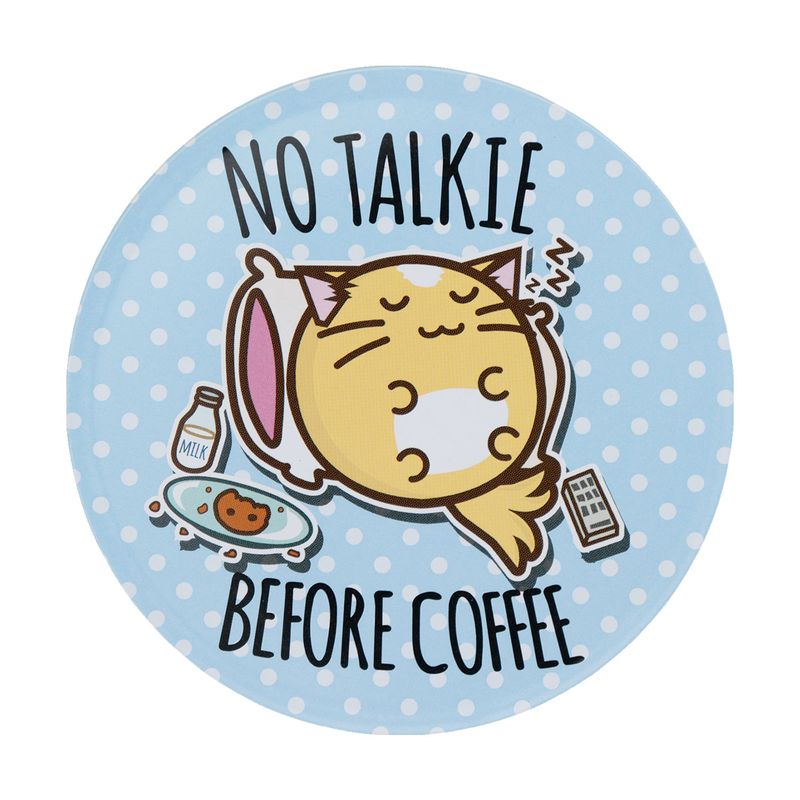 FUZZBALLS - 4 Embossed Metal Coasters