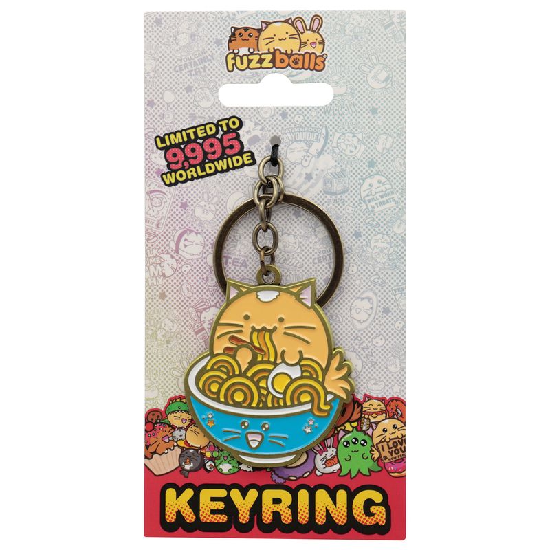 FUZZBALLS - Whisky Noodles - Limited Edition Keyring