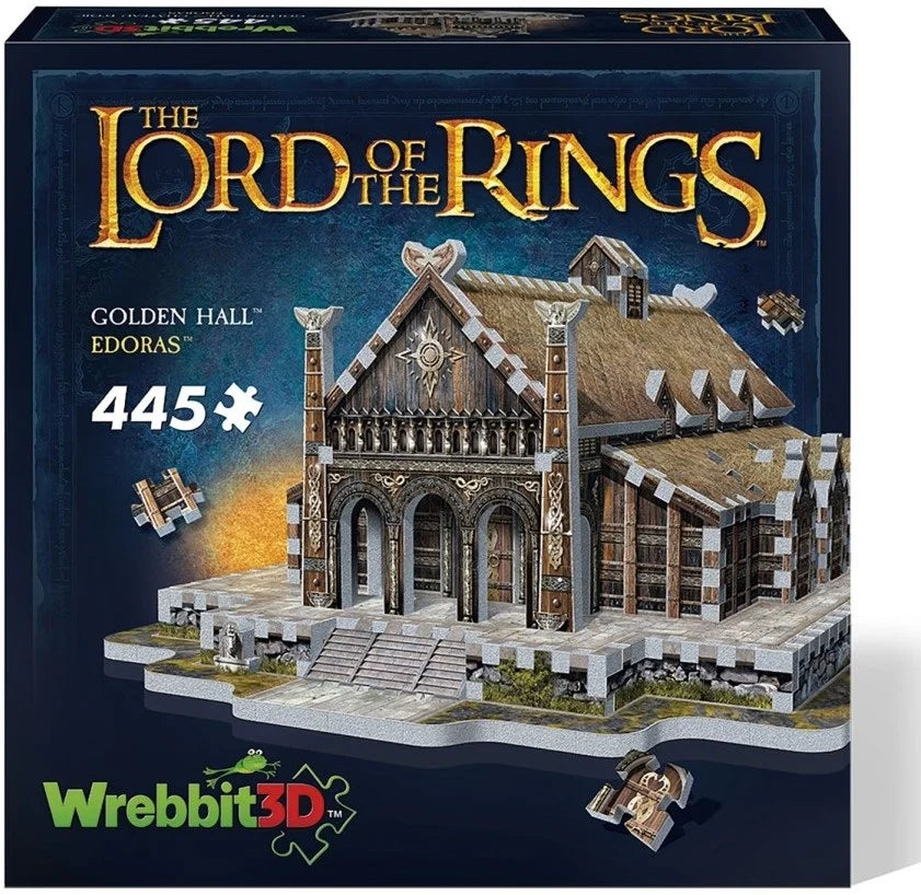 LORD OF THE RINGS - Puzzle 3D - Golden Hall - 445 Pces