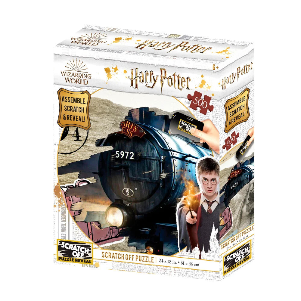 HARRY POTTER - Hogwarts Express - Scratch Puzzle 500P '61x4c6m'