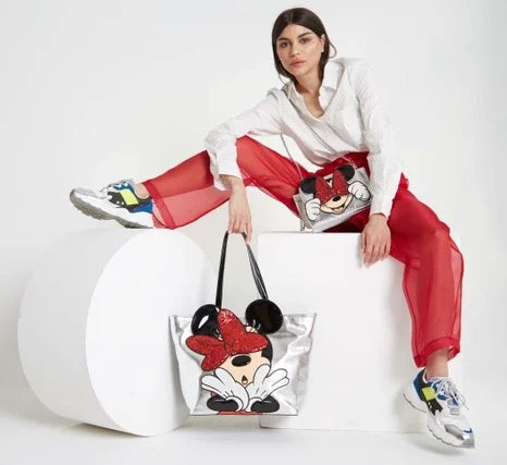 DISNEY - Shoulder Bag Silver Minnie 'Danielle Nicole'